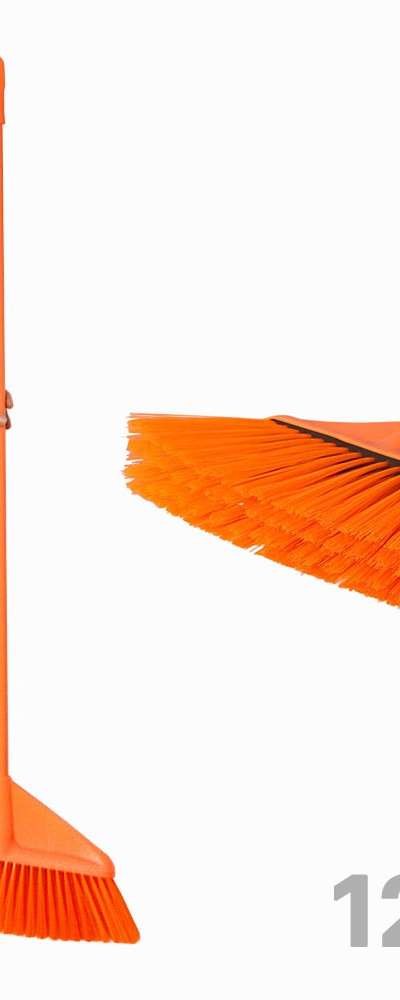 120cm Plastic Broom (Long-Handled Broom for Salons, Offices, Classrooms, Schools, Outdoor Cleaning, Yard Sweeping)
