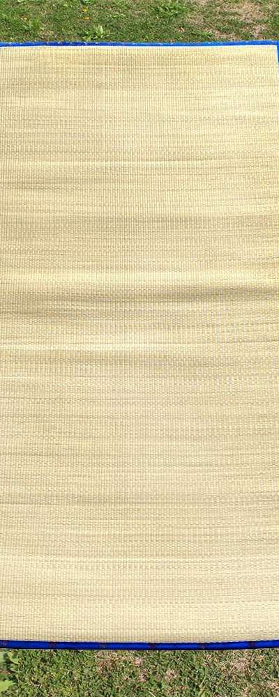 Domestic Sweetgrass Woven Mat (Traditional Holiday Chuseok Ancestral Rite Ritual Offering Mat Seasonal Carpet)