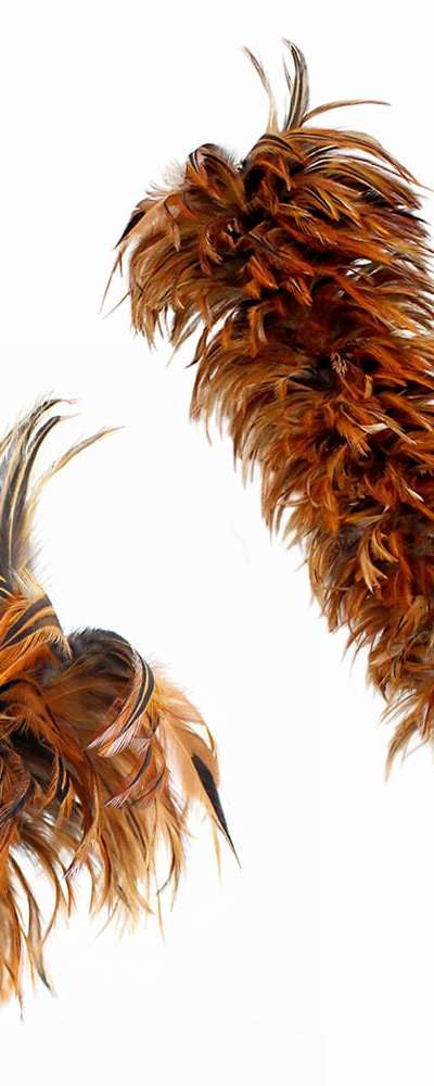 Traditional Chicken Feather Duster 60cm (Vintage Cleaning Tool, Home & Car Dust Remover)