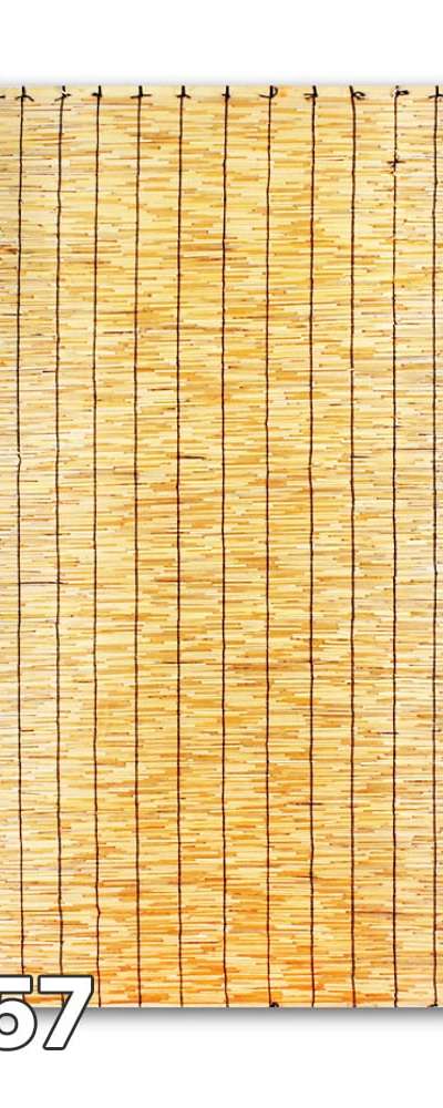 88x157 Premium Reed Screen (Veranda Fence Privacy Screen Dust Blocker Bamboo Mat Garden Home Patio Decoration)