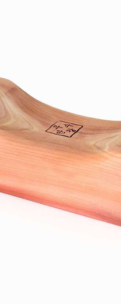 Domestic Aromatic Wood Neck Pillow (Firm Pillow Summer Health Jjimjilbang Pillow Rest Room Wood Hard Pillow Filial Piety Gift)