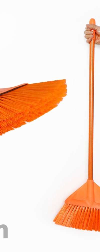 90cm Plastic Broom (For Hair Salons, Offices, Classrooms, Schools, Long-Handled Broom, Outdoor Cleaning Tool, Yard Broom)