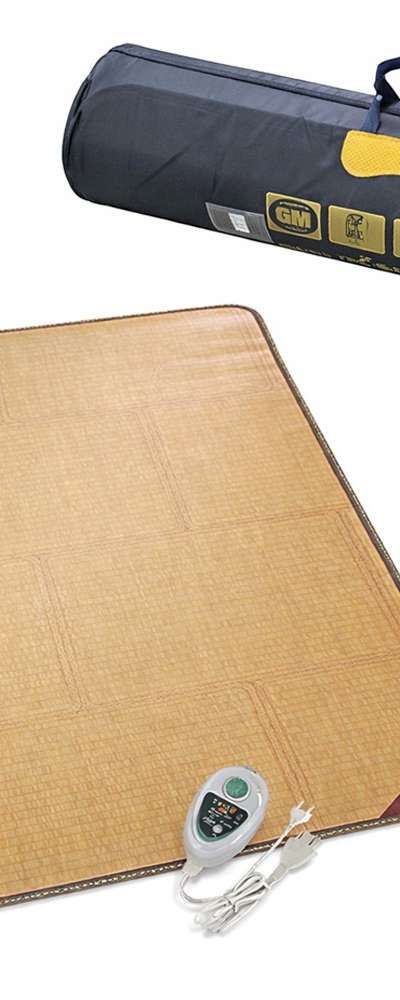 Charcoal Hwangto Ondol-style Premium Heating Mat (Winter Living Room Electric Heater Pad)