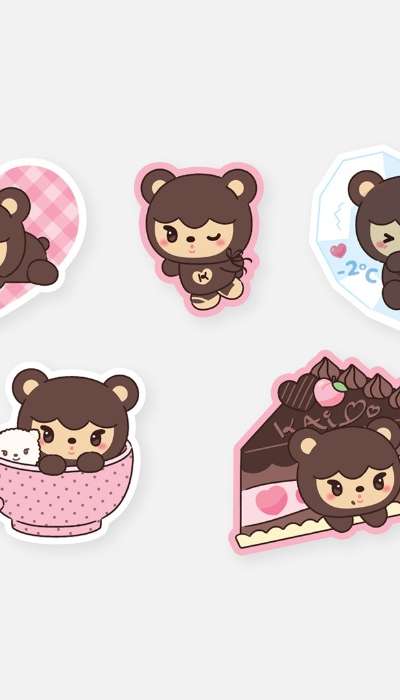 2025 KAI SOLO CONCERT TOUR 'KAION' REMOVABLE STICKER