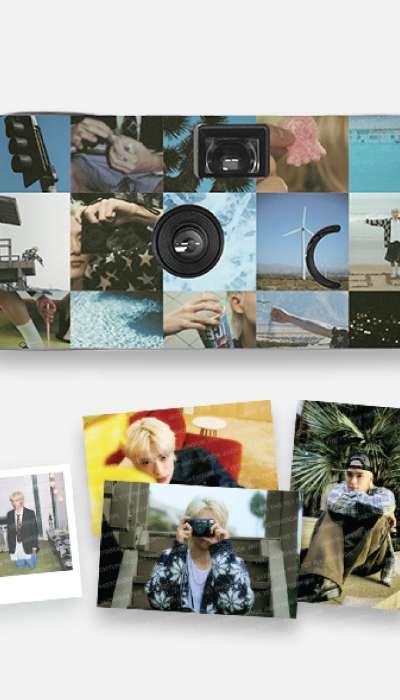 JAEHYUN 1ST PHOTOBOOK [FROM J : LOVE ACROSS THE MILES] DISPOSABLE CAMERA SET