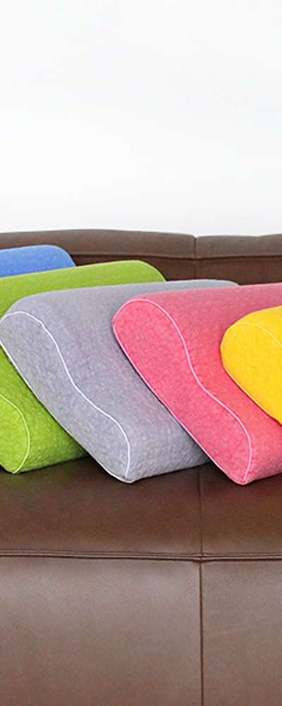 Korean-Made Quilted Memory Foam Cervical Pillow (Comfortable Neck Sleeping Pillow, Filial Piety Gift, Health Gift, Traditional Pillow)