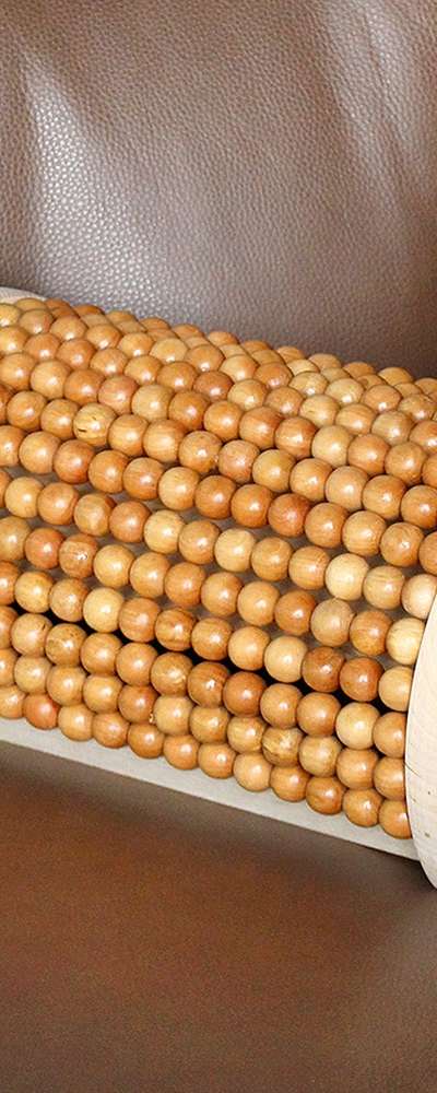 Domestic Zelkova Wood Bead Pillow 2024 (Cool Hinoki Cypress Summer Pillow Cervical Health Pillow Cool Pillow Gift)