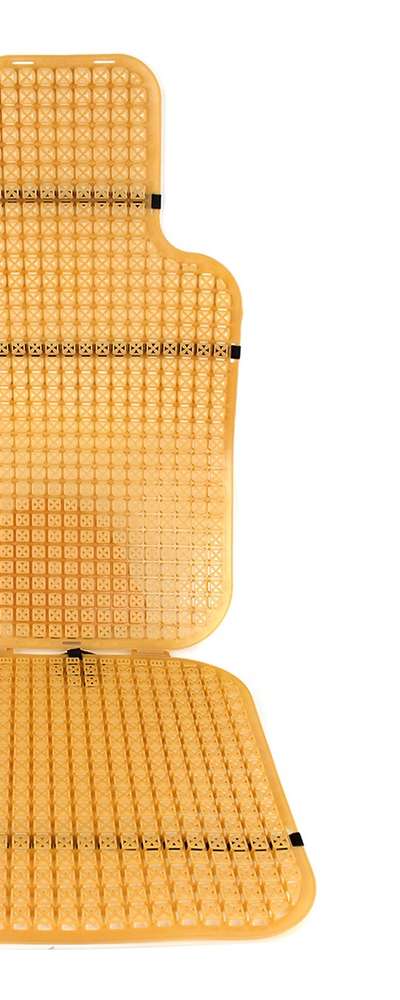 Cool Universal Backrest Car Seat Cushion (Office Cargo Truck Forklift Bus Truck Summer Ventilated Seat Cushion)