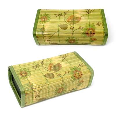 Flower Blue Tile Health Pillow 3015 (Cool Breathable Summer Pillow Camping Retro Accessory Filial Gift)