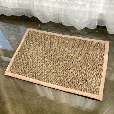 Seagrass Mat 7045 | Entryway Floor Mat Table Rattan Seaweed Water Plants