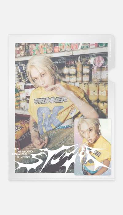 TEN STUNNER - Postcard + Hologram Photo Card Set