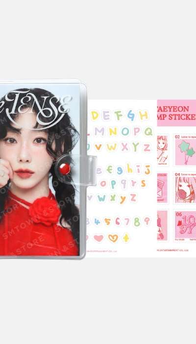 2025 TAEYEON CONCERT 'The TENSE' PHOTO CARD BINDER + STICKER SET