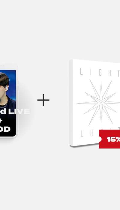 BAEKHYUN Beyond LIVE - BAEKHYUN : LIGHT + VOD TICKET + POSTCARD BOOK