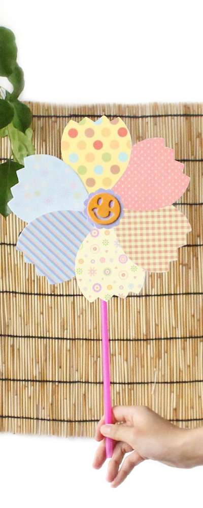 Blank Pinwheel Craft Kit | DIY Material Set for Fall Outdoor Activities and Art Drawing