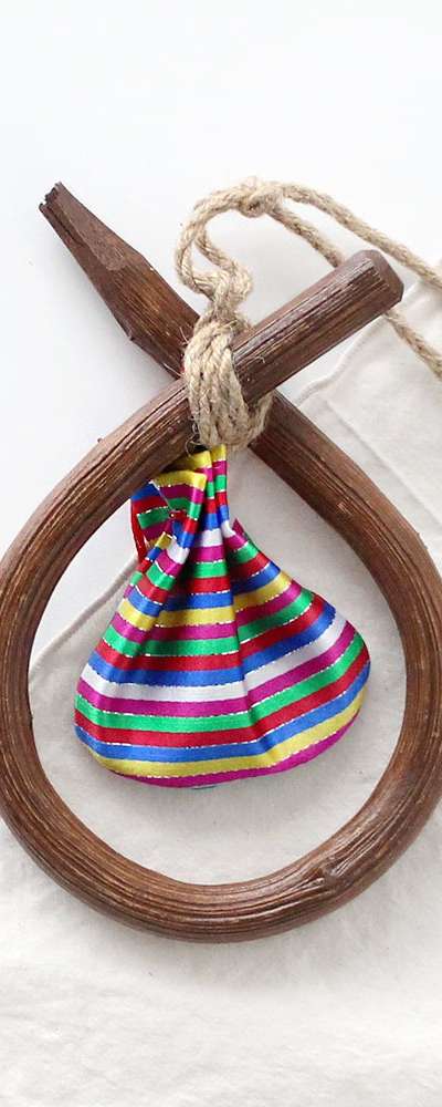 Domestic Korean Knot Tassel S + Mini Colorful Fortune Pouch Set (Evil Eye Deflector Business Opening Moving New Year Lunar New Year Holiday Housewarming Gift)