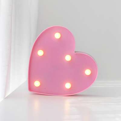 Heart Marquee Light | LED Mini Lamp Emotional Camping Mood Light