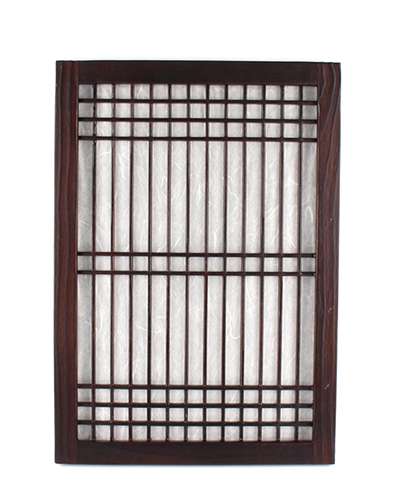 52 Traditional Window Lattice Dark Brown | Door Panel Lattice Door Hanok Window Frame