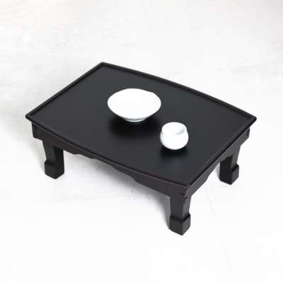 Jinantique Semi-Ellipse Folding Tea Table 51cm