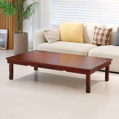 1350x800 Two-Tone Mosaic Lacquer Large Gyoja Table (Steel Legs)