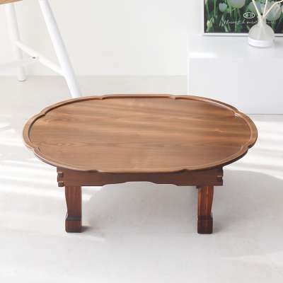 2.0 Antique Plain Flower Oval Tea Table 60cm Single/Double Seater