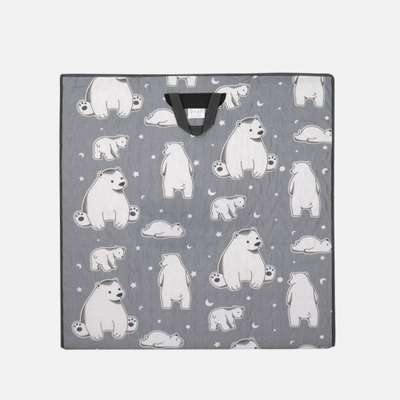 2.7 Quilted Table Cover (Bear Pattern) 81 Size