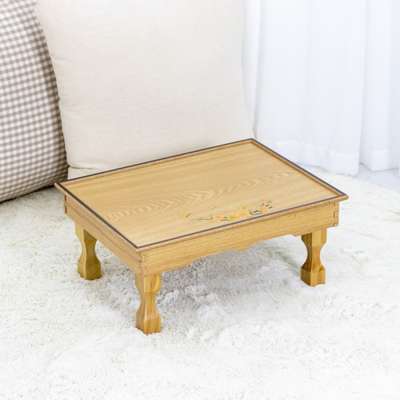 Premium Solid Wood 1.7 Natural Inlay Tea Table (Plum Blossom)
