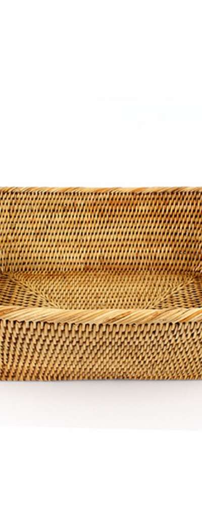 Rattan Basket Family Oval | Premium Fruit Bread Basket Rattan Interior Decoration