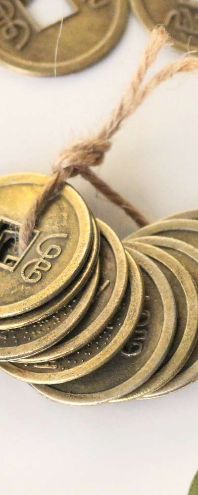 古銭10個セット 1セット（古銭模型 伝統 돌상小物 懐かしい硬貨 財運 幸運 風水 インテリア）