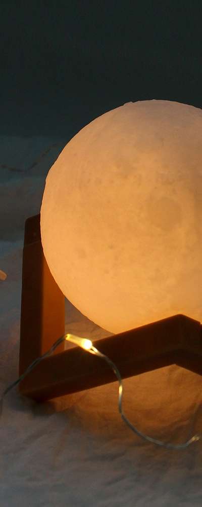 Moon Mood Light S 7cm | Mini Lighting Ambient Camping Sleep Lamp Nursing Light