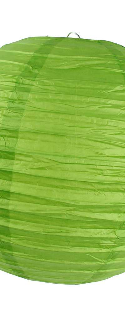 Light Green 30cm Hanji Paper Lantern Shade | Paper Lantern Traditional Korean House Japanese Restaurant