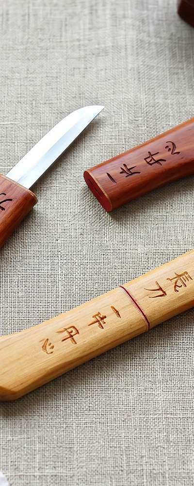Korean Commemorative Traditional Mok Jang Do Letter Opener | Good Luck, Wishes, Fortune, Tourist Gift, Bulk Gift, Corporate Thank You Gift