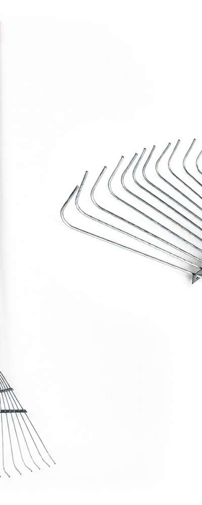 144cm Metal Rake Type B (Multi-Purpose Farming Tool Weeding Fallen Leaves Cleaning Scraper)