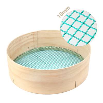 国産 47cm 特大型 木製 網目10mm（豆選別 豆ふるい 木製ふるい ベーキング用ふるい 多用途ふるい）