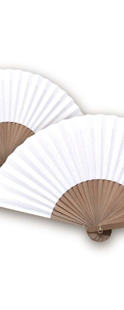 Traditional Folding Fan - Blank Canvas (Black Bamboo Folding Fan, Calligraphy, Hanji Paper, Bamboo, Drawing Activity, Art Material, Painting Activity)