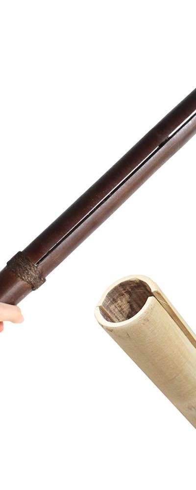 Bamboo Massage Stick 1P | Traditional Massage Rod for Neck and Shoulder Relief | Portable Massage Tool | Filial Piety Gift