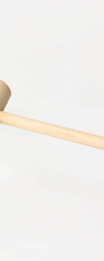 Korean Solid Wood Mallet for Pounding Mochi Fraxinus 855 | Tteok Mallet Tteok Making Tteok Mortar Ball Chuseok Traditional Experience