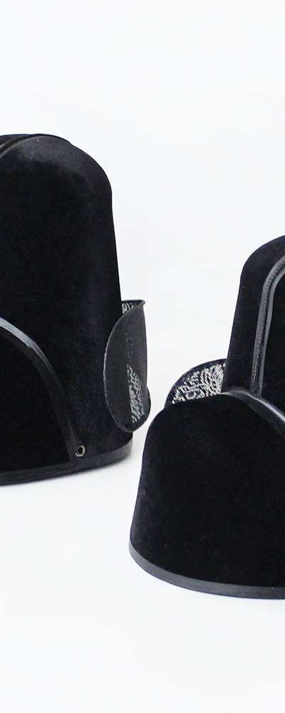 Velvet Official Hat | Traditional Korean Hat Gwanmo Ceremonial Wedding Groom Hyanggyo Folk Festival Event