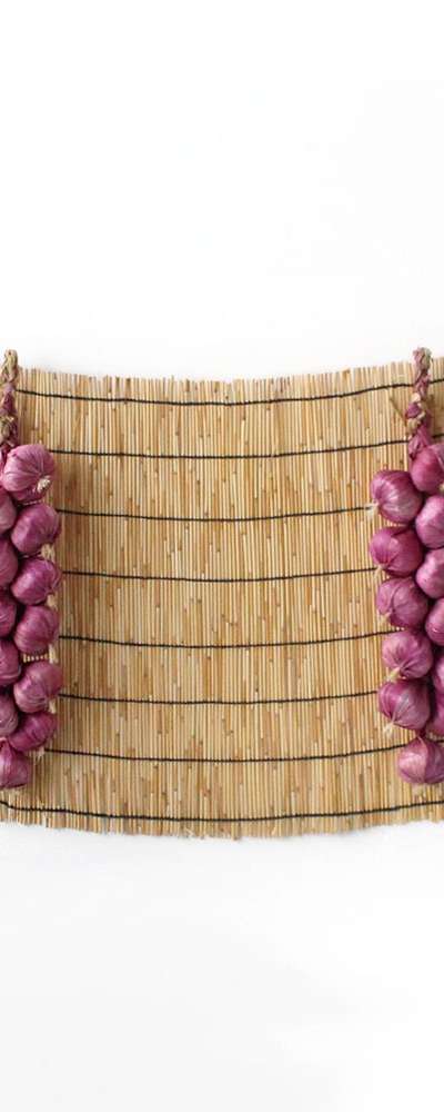 Traditional Holiday Photo Zone Background Red Garlic Set (Chuseok Event Decoration Autumn Decor Pet Birthday Photo Zone)