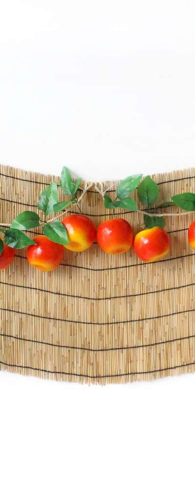 Holiday Traditional Photo Zone Background Apple Set (Chuseok Event Decoration Autumn DIY Pet Birthday Photo Zone)