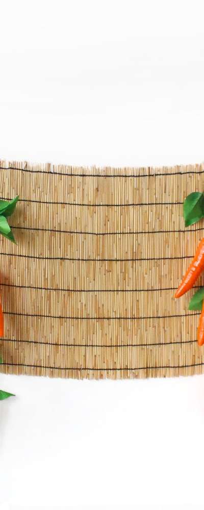Traditional Holiday Photo Booth Background Carrot Set (Chuseok Event Decoration Autumn DIY Pet Birthday Photo Zone)