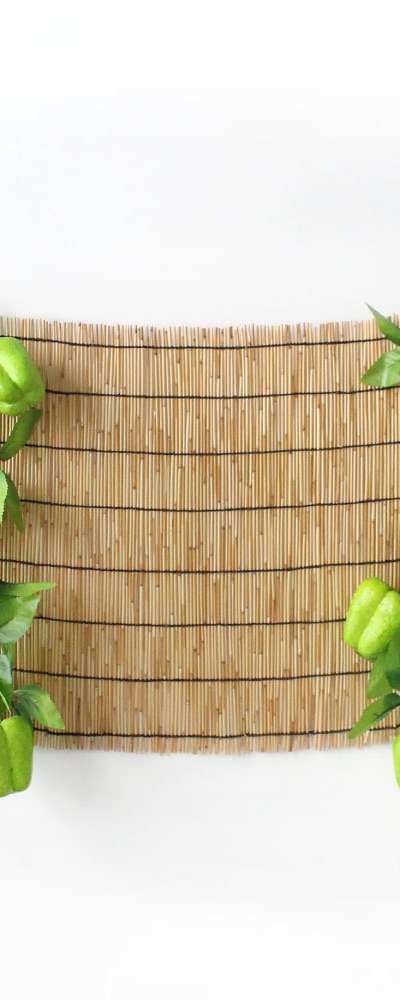 Traditional Holiday Photo Zone Background Paprika Green Set (Chuseok Event Decoration Autumn Craft Pet Birthday Photo Zone)