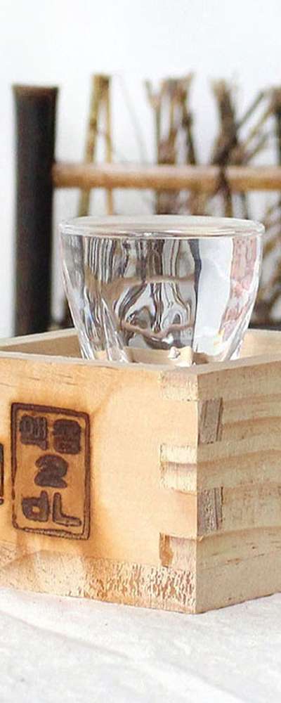 2dl Traditional Ttukbaek (Wooden Grain Measuring Scoop)