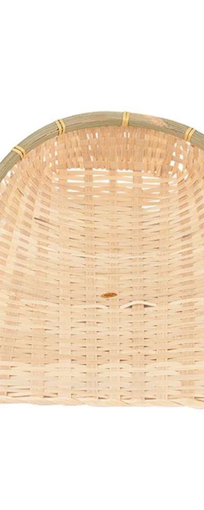 Traditional Bamboo Mini Sieve 30cm (Samtaggi Basket Frying Strainer Thanksgiving Japanese Decor Folk Goods)