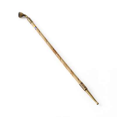 Traditional Korean Bamboo Kiseru Pipe M | Tobacco Pipe Folk Craft Korean Souvenir Hanok Interior Decor
