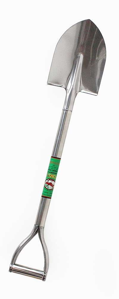 Stainless Steel Multi-Purpose Shovel | Garden Spade for Pots, Landscaping, Seedlings, and Vegetable Garden