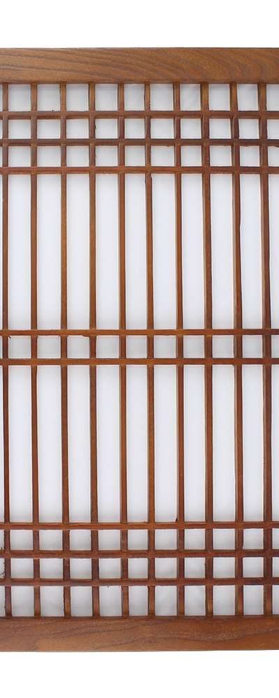 Basic Brown Traditional Window Lattice 52 | Latticed Door Panel Hanok Door Lattice