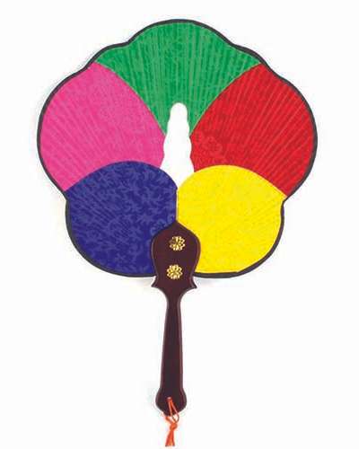 Mugunghwa Fan | Fan Dance Performance Fan Taegeuk Fan Traditional Korean Gift for Foreigners