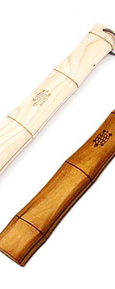 Apricot Wood Bamboo Massage Stick | Massage Tool for Shoulders and Neck