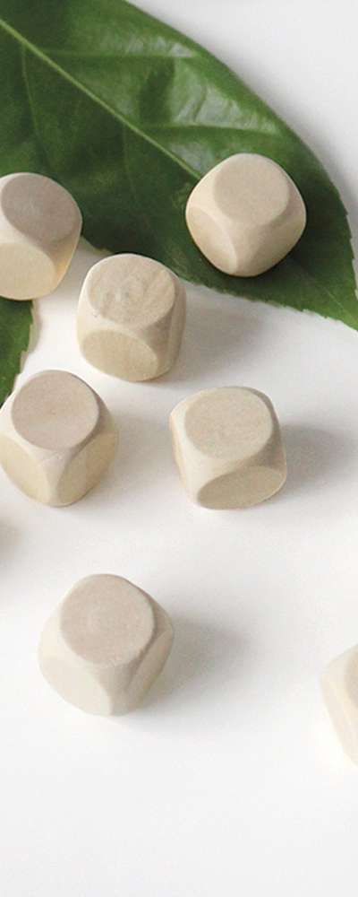 Wooden Jacks Dice Craft Set 10 Pack - Traditional Korean Folk Play Gonggistones