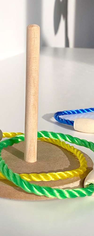 Ring Toss Game Set (Traditional Korean Folk Game Touho)
